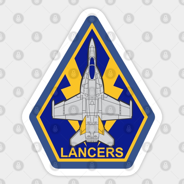 VAQ-131 Lancers Sticker by MBK